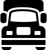 black icons semi truck